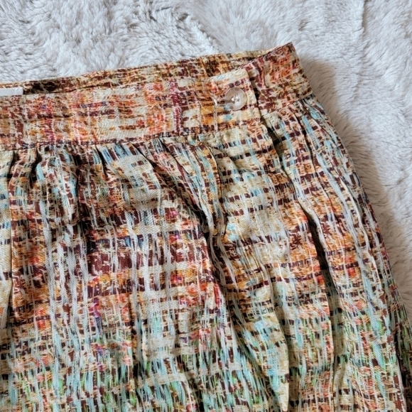 Suzie Winkle Paris Multicolor Side Button Long Skirt Size EU 34 - Picture 9 of 14